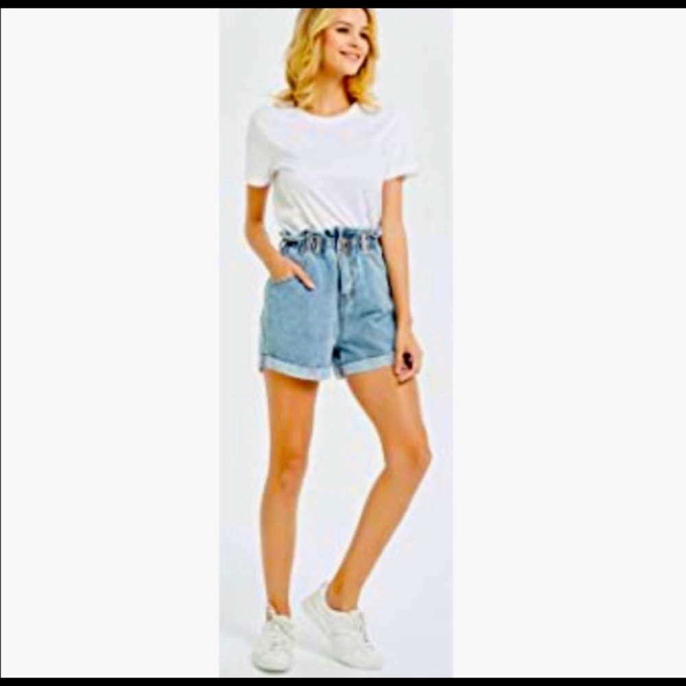 Paper Bag High waisted shorts | NWT